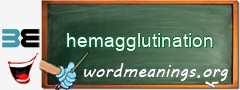WordMeaning blackboard for hemagglutination